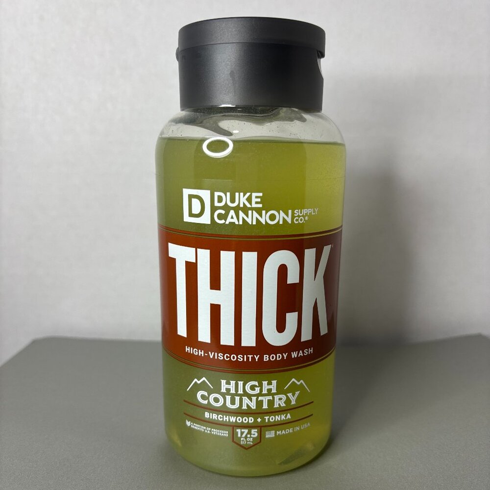 Duke Cannon Thick High-Viscosity Body Wash High Country